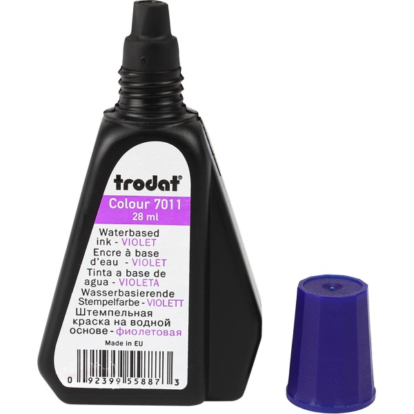 Штемпельна фарба 7011 фіолетова 28мл