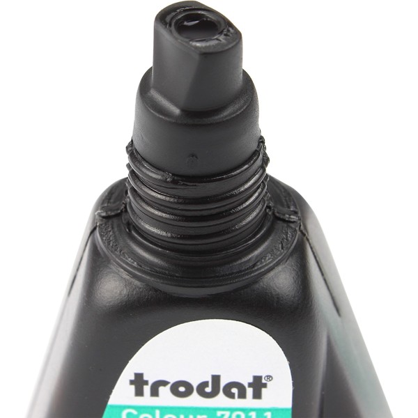 Штемпельна фарба зелена 28мл 7011