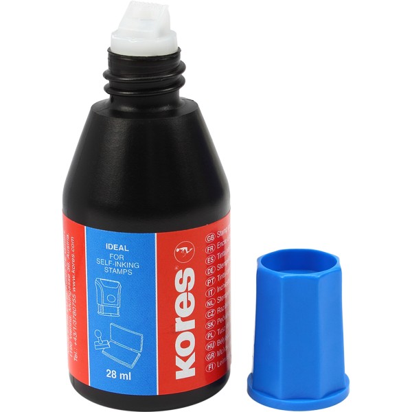 Штемпельна фарба Kores синя 28мл (10) K71308
