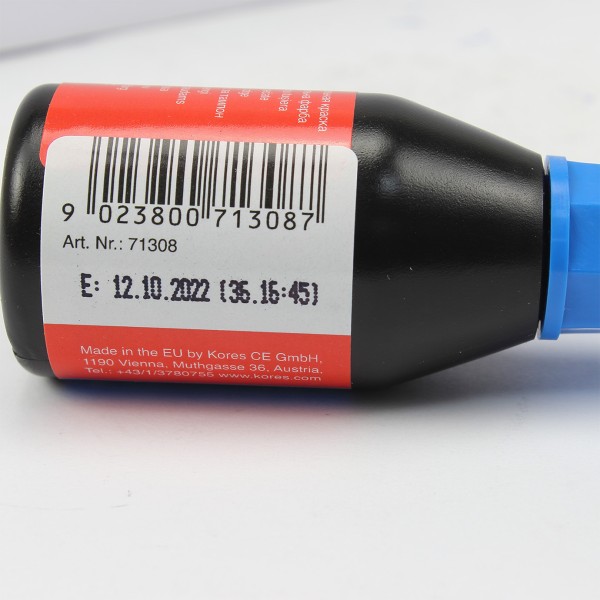 Штемпельна фарба Kores синя 28мл (10) K71308