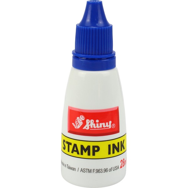 Штемпельна фарба Shiny синя 28мл S-63