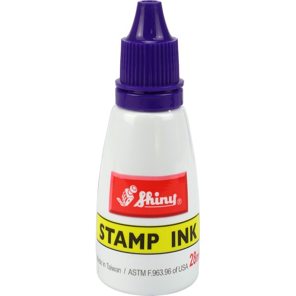 Штемпельна фарба Shiny фіолетова 28мл S-64