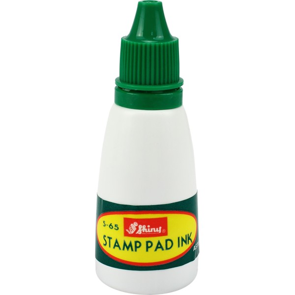 Штемпельна фарба Shiny зелена 28мл S-65