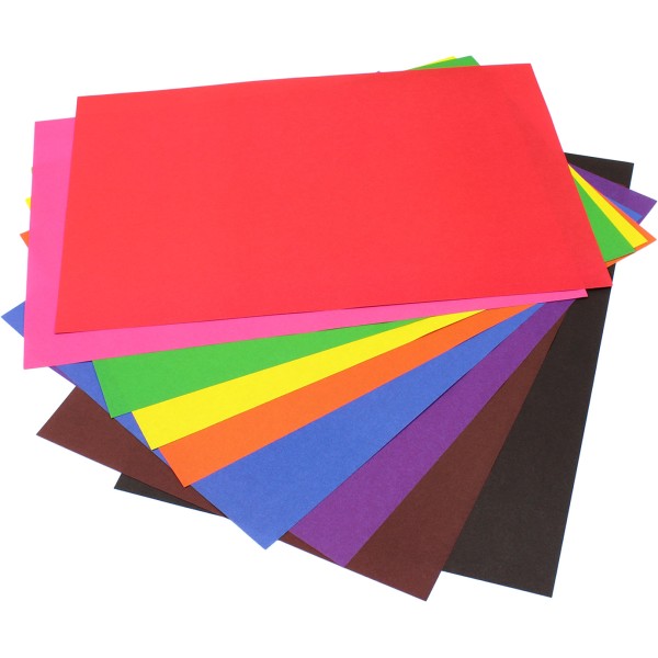 Набор цветной бумаги А4 9 листов Лучшие друзья (1) (20) (420) 18496 Подолье