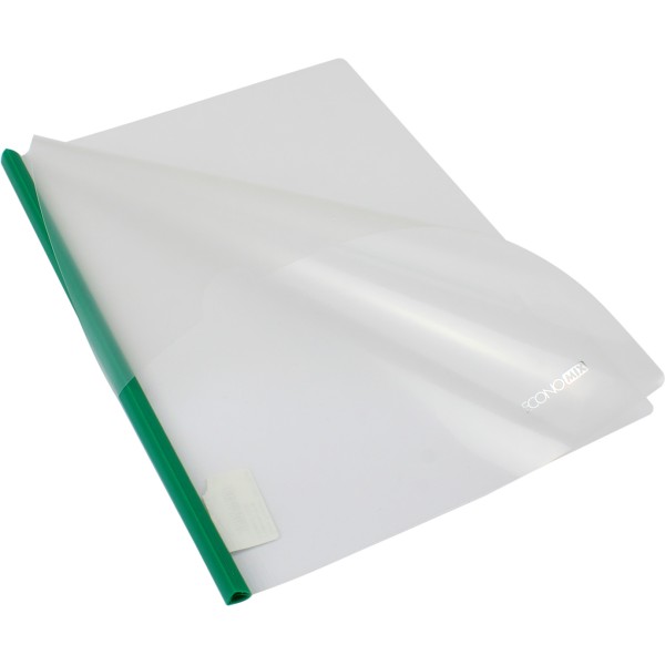 Папка з планкою-затиском Economix А4 2-65 аркушів (5) (125) E31205