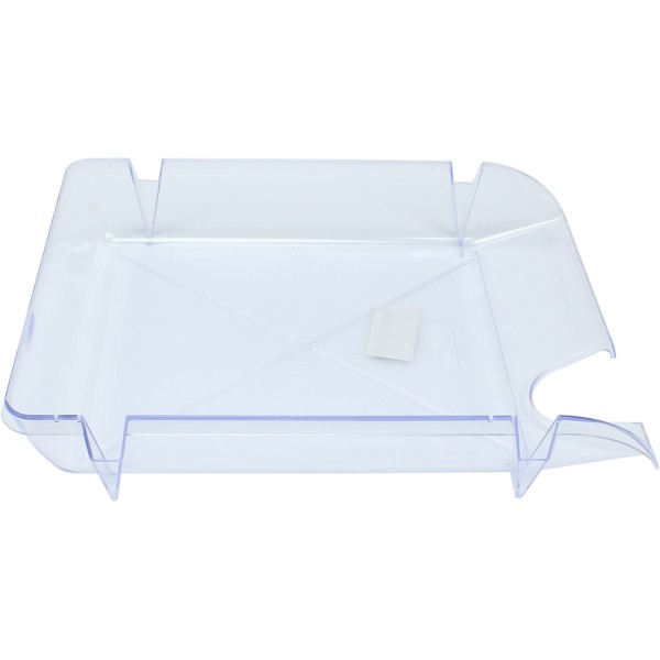 Лоток горизонтальний Арніка Компакт прозорий (16) 80602