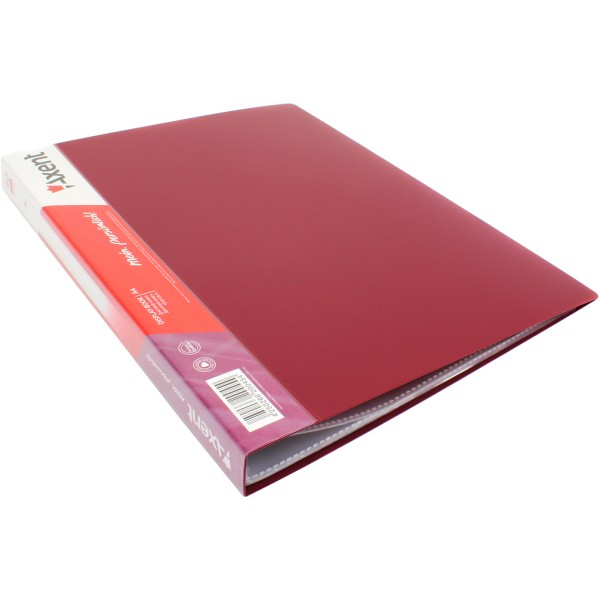 Папка з 40-ка файлами Axent бордова (12) (24) 1040-04