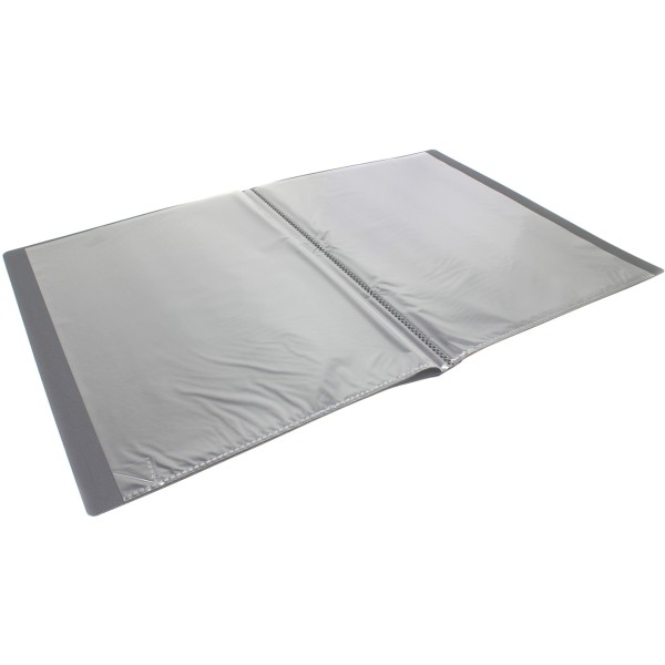 Папка з 10-ма файлами A4 Economix сіра (6) (24) E30601-10 