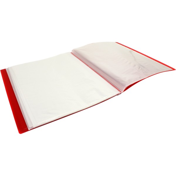 Папка з 60-ма файлами Economix А4 червона (6) E30606-03