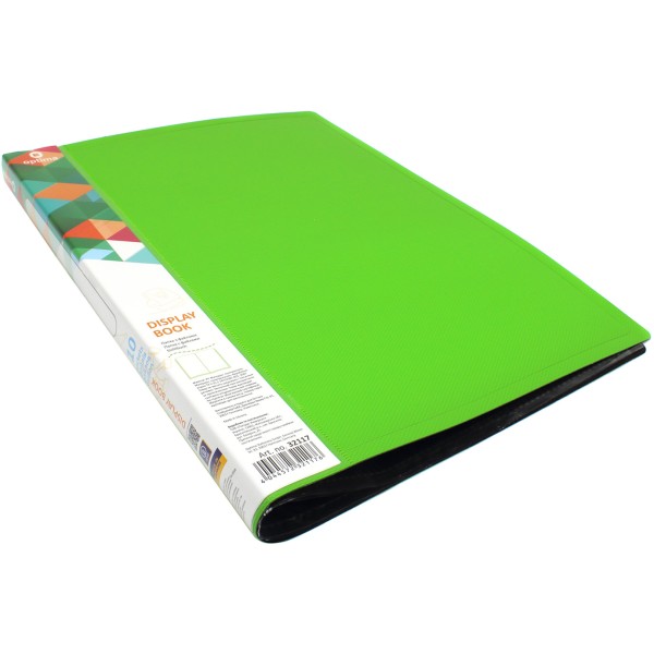 Папка з 10-ма файлами Optima А4 асорті двоколірна (24) O32117