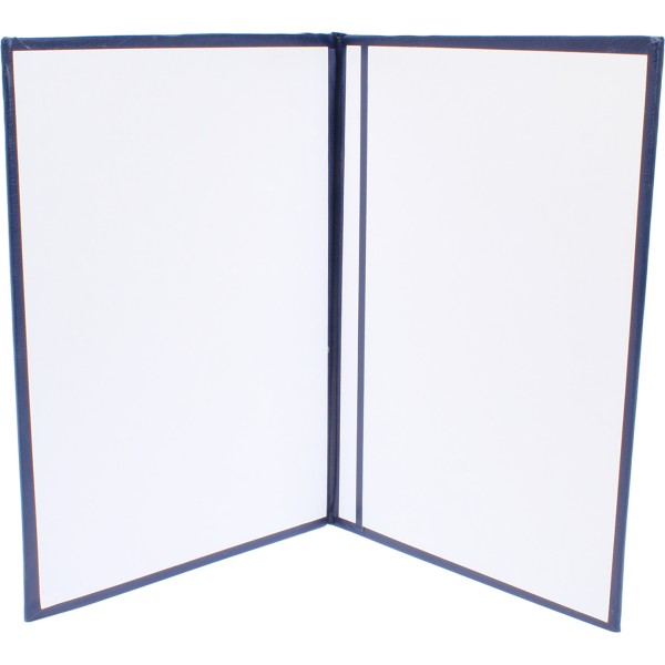 Папка До підпису Вінпап A4  з тисненням синя (1) (10)