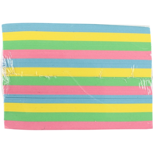 Блок для заміток неклеєний 90х90мм 900 аркушів веселка Crystal (16) 0872