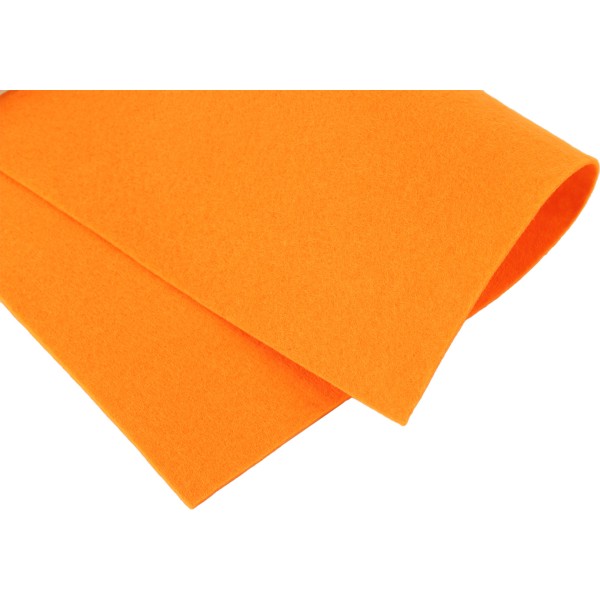 Фетр жорсткий Santi 21х30см помаранчевий (10) 740408