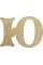 Заготовка фанера літера українська Ю h10см (5)