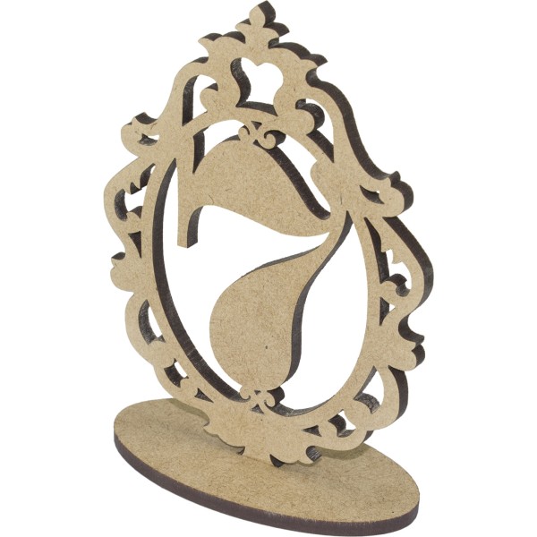 Заготовка з МДФ 5 мм номерки на стіл 7 15х11см