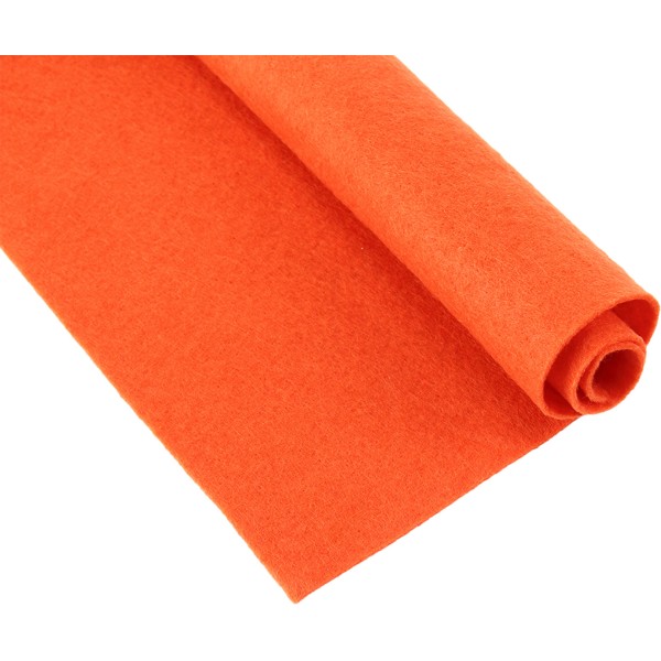 Фетр жорсткий Santi 21х30 см морквяний (10) 741834