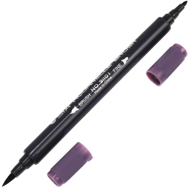 Маркер акварельний STA блакитно-сірий (6) 3110I-71