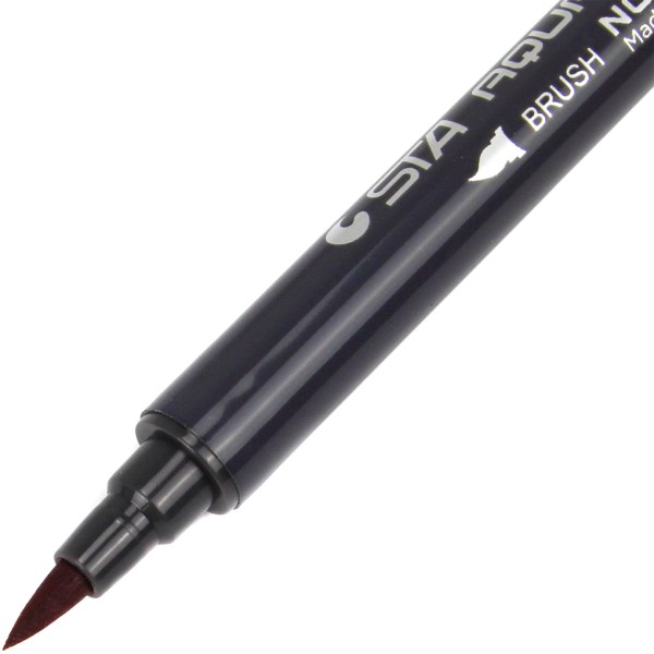 Маркер акварельный STA коричневый кирпич (6) 3110I-82