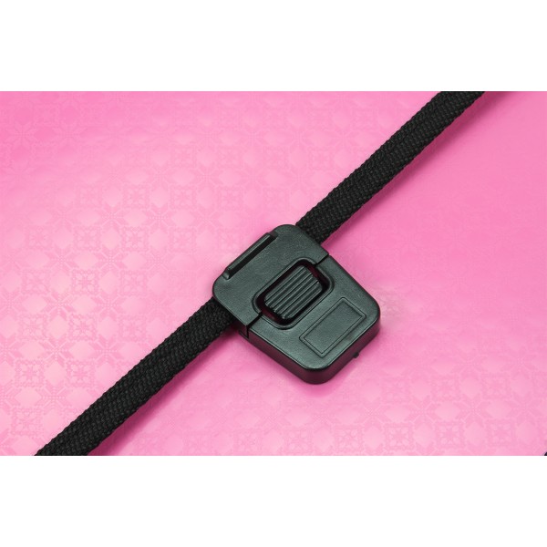 Портфель на застібці Economix Вишиванка пластиковий рожевий (1) (8) E31641-09 