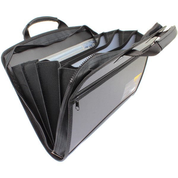 Портфель з реєстрами Scholz B4 12 відділень чорний (1) (10) 5076