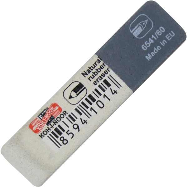 Гумка Koh-i-noor Sun Peart біло-сіра (56) (448) 6541/60