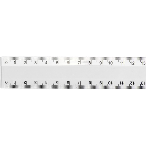 Лінійка пластикова прозора 20см 1 Вересня/Yes (48) (1152) IV002/118002/370331
