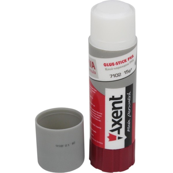 Клей-олівець Axent 15гр PVA (20) (600) 7102