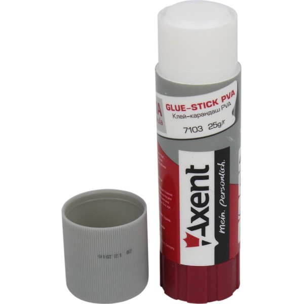 Клей-олівець Axent 25гр PVP (12) (432) 7103