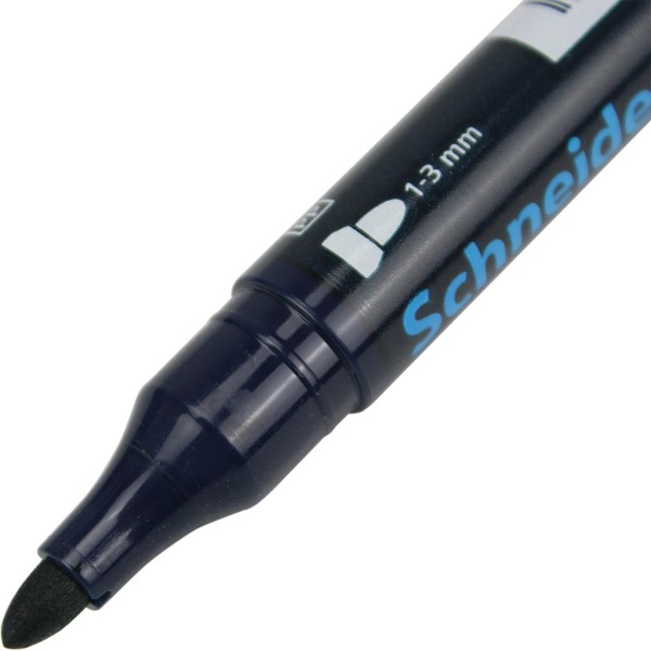 Маркер Permanent Schneider 130 1-3мм зеленый (10) (400) S113004