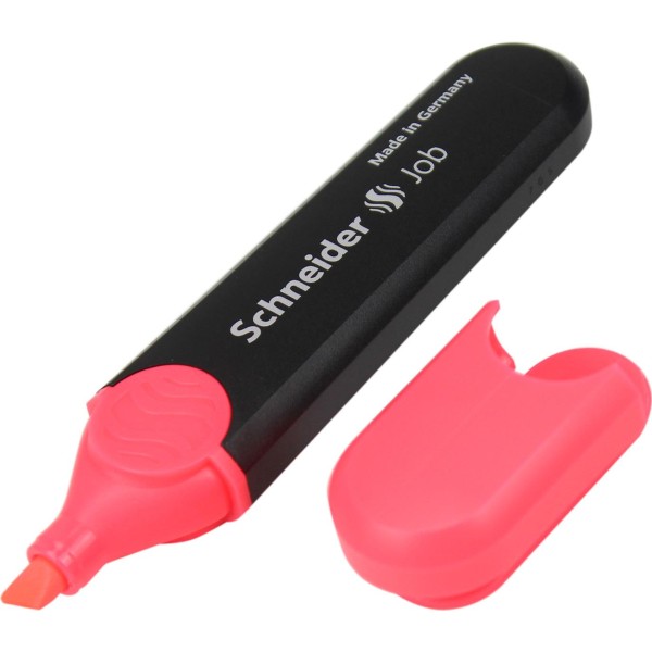 Текстмаркер Schneider Job 150 1-5мм красный (10) (200) (240) S1502