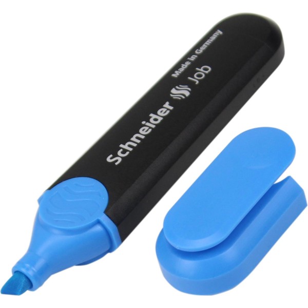 Текстмаркер Schneider Job 150 1-5мм синий (10) (200) (240) S1503