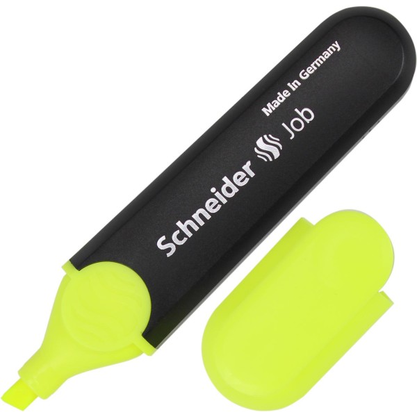 Текстмаркер Schneider Job 150 1-5мм желтый (10) (240) S1505