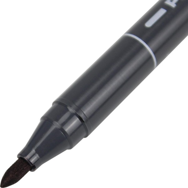 Маркер Centropen Permanent 2мм чорний (10) 2836