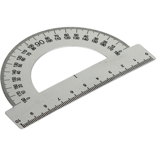 Транспортир металевий (50) (1000)