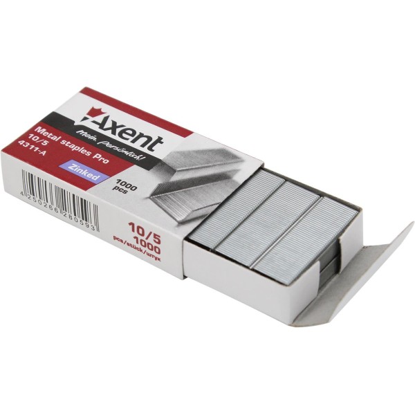 Скоби 10/5 Axent Pro 1000 шт (20) (1000) 4311