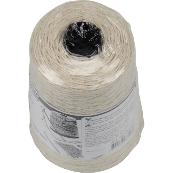 Нитка для прошивки паперу Buromax бавовняна 130г 250м 5556