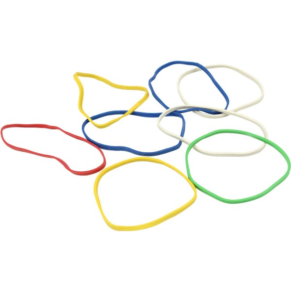 Резинка для грошей Economix 500г асорті (40) E41502