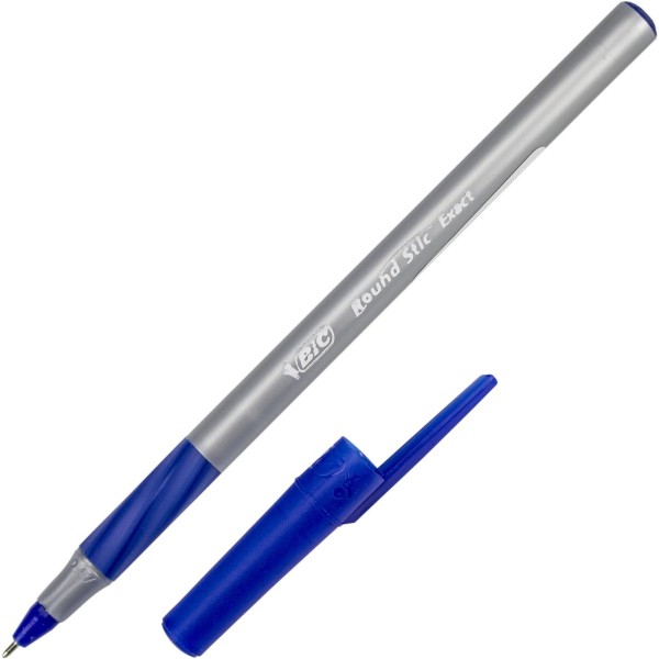 Ручка кулькова Bic Раунд Стік ЕКЗ синя (20) 918543/0879