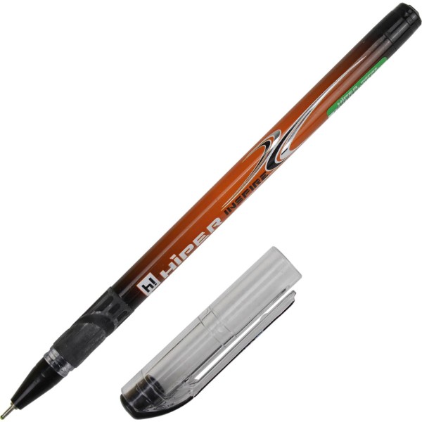 Ручка масляная шариковая Hiper Inspire 0,7 мм черная (10) (100) HO-115
