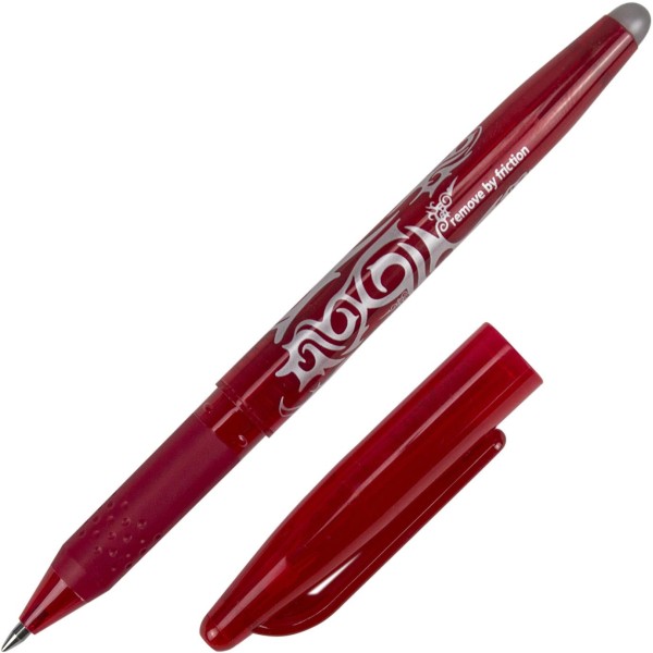 Ручка гелева Pilot Frixion 0,7мм пиши-стирай червона (12) (144) BL-FR-7-R 