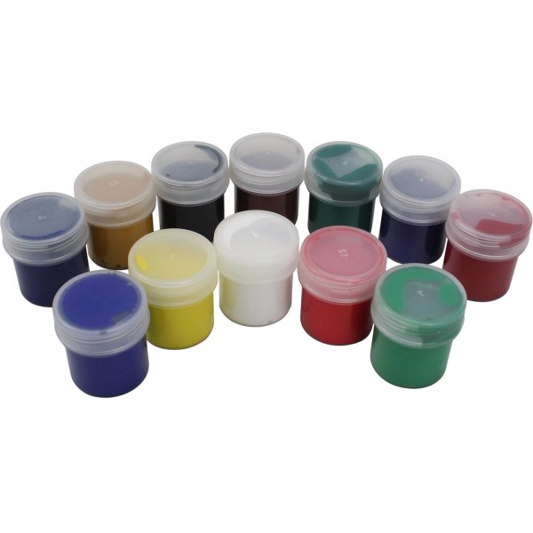 Набір гуашевих фарб 12 х20 мл Rosa Studio 221542