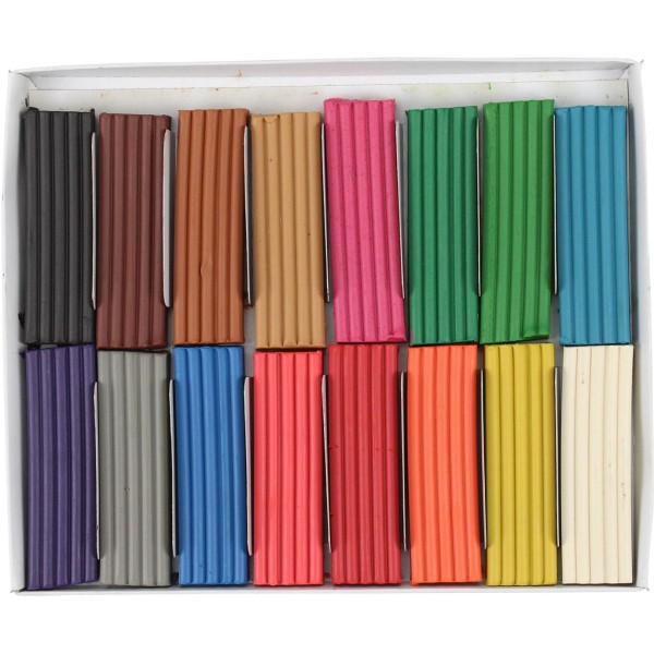 Пластилин 16 цветов 320 гр Липландия/Пластиленд Тетрада (20)