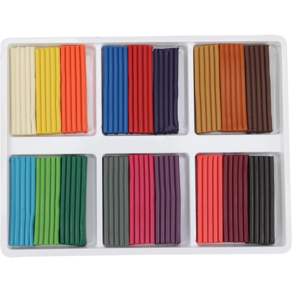 Пластилин 18 цветов 360 гр Липландия/Пластиленд Тетрада (20)