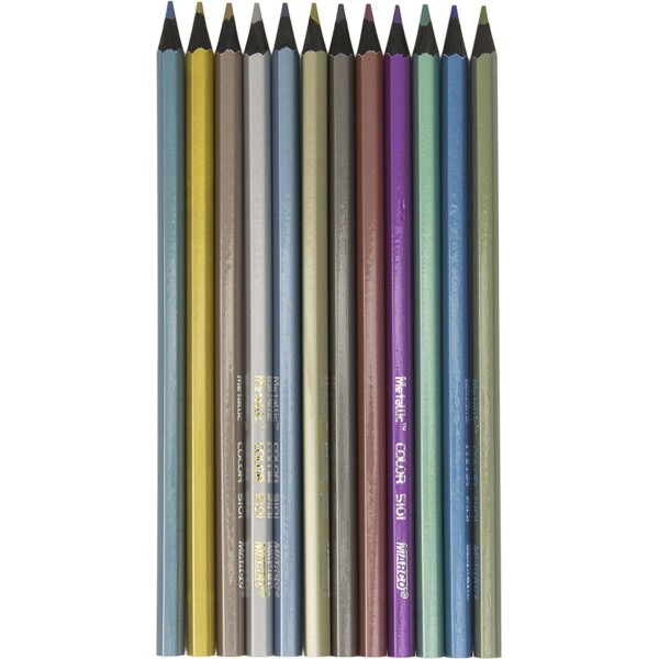 Олівці кольорові Marco 12 кольорів (12) (240) 5101B-12CB 