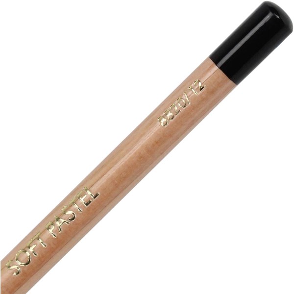 Олівець-пастель Koh-i-noor GIOCONDA ivory black/айворі чорний 8820/12