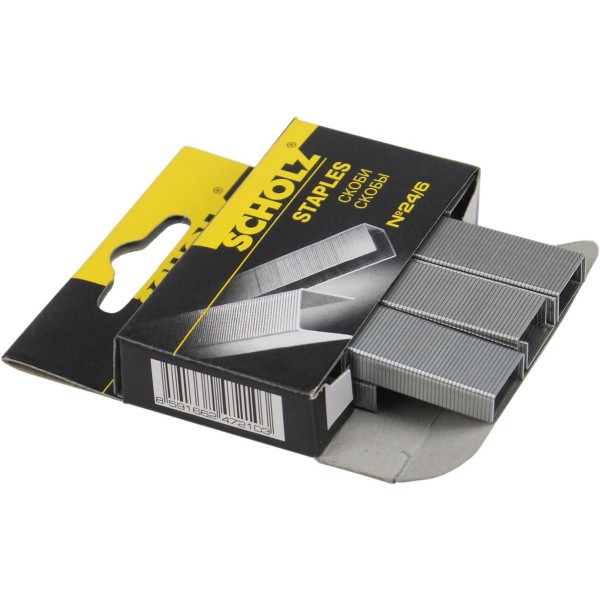 Скоби Scholz 24/6 1000 шт (10) 4721