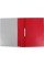 Папка-швидкозшивач Economix А4 без перфорації глянцева прозорий верх червона (10) E31511-03