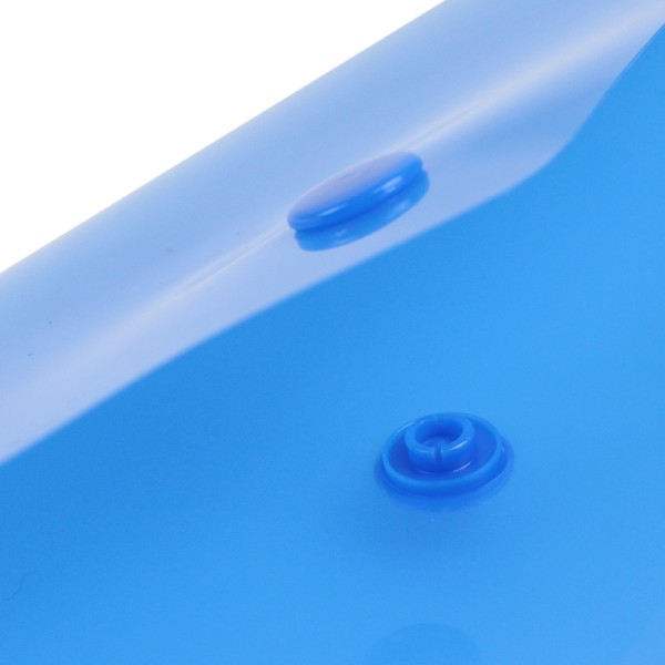 Папка-конверт Economix під євроконверт E65 на кнопці синя (10) (20) (100) N31306-02 