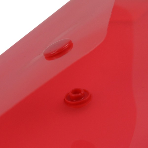 Папка-конверт Economix під євроконверт E65 на кнопці червона (10) (20) (100) N31306-03 