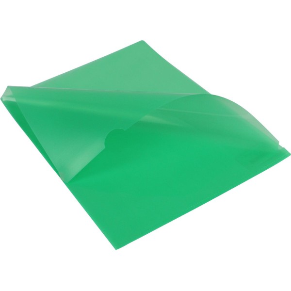 Папка-куточок Economix E31153-04 А4 щільна зелена